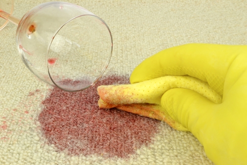 Immediate Actions for Fresh Spills and Stains
